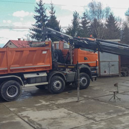 SCANIA & Hiab 280 arm