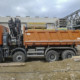 SCANIA & Hiab 280 arm