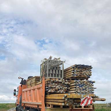 SCANIA prace na cestach
